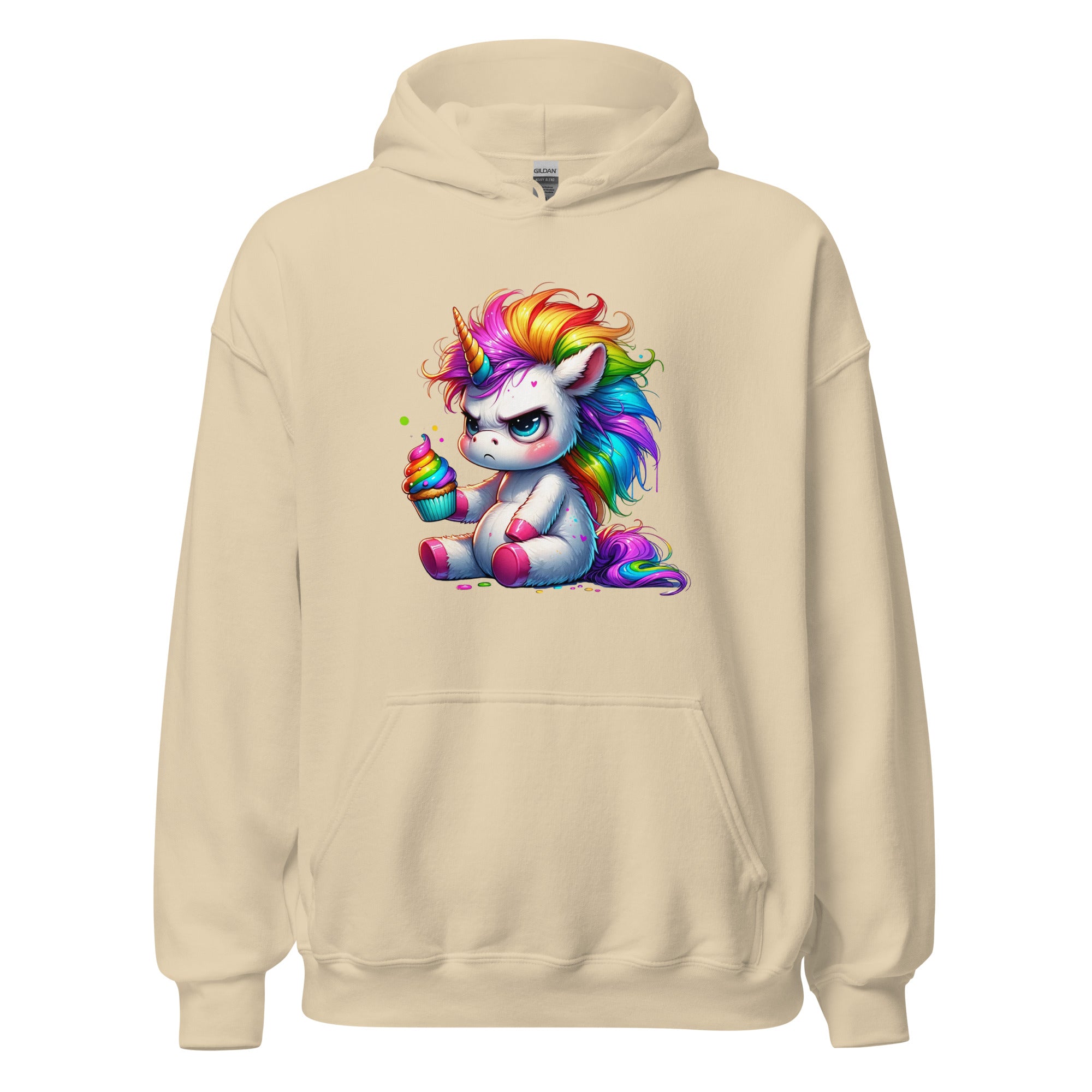 Angry Unicorn Unisex Hoodie