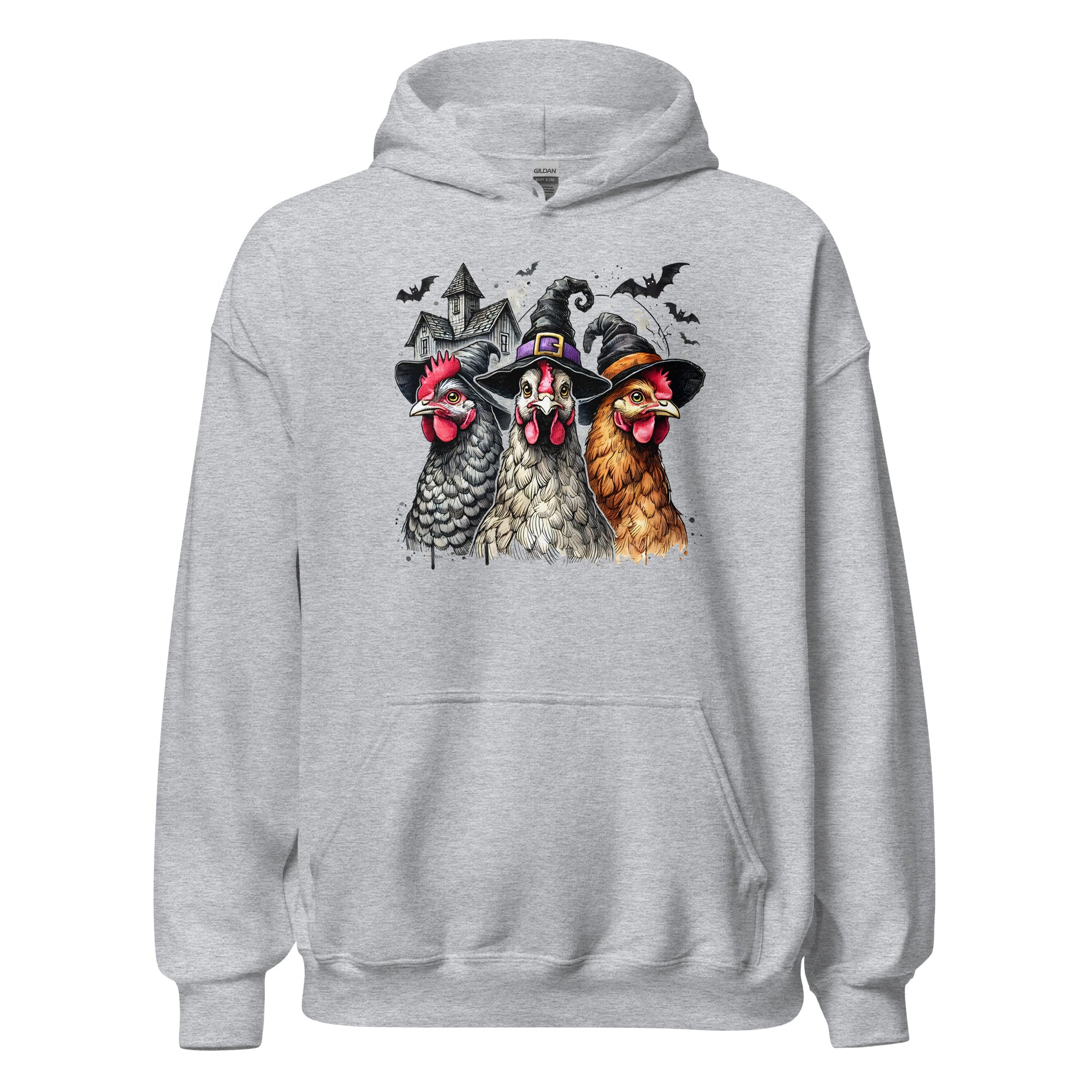 Halloween Hens Unisex Hoodie