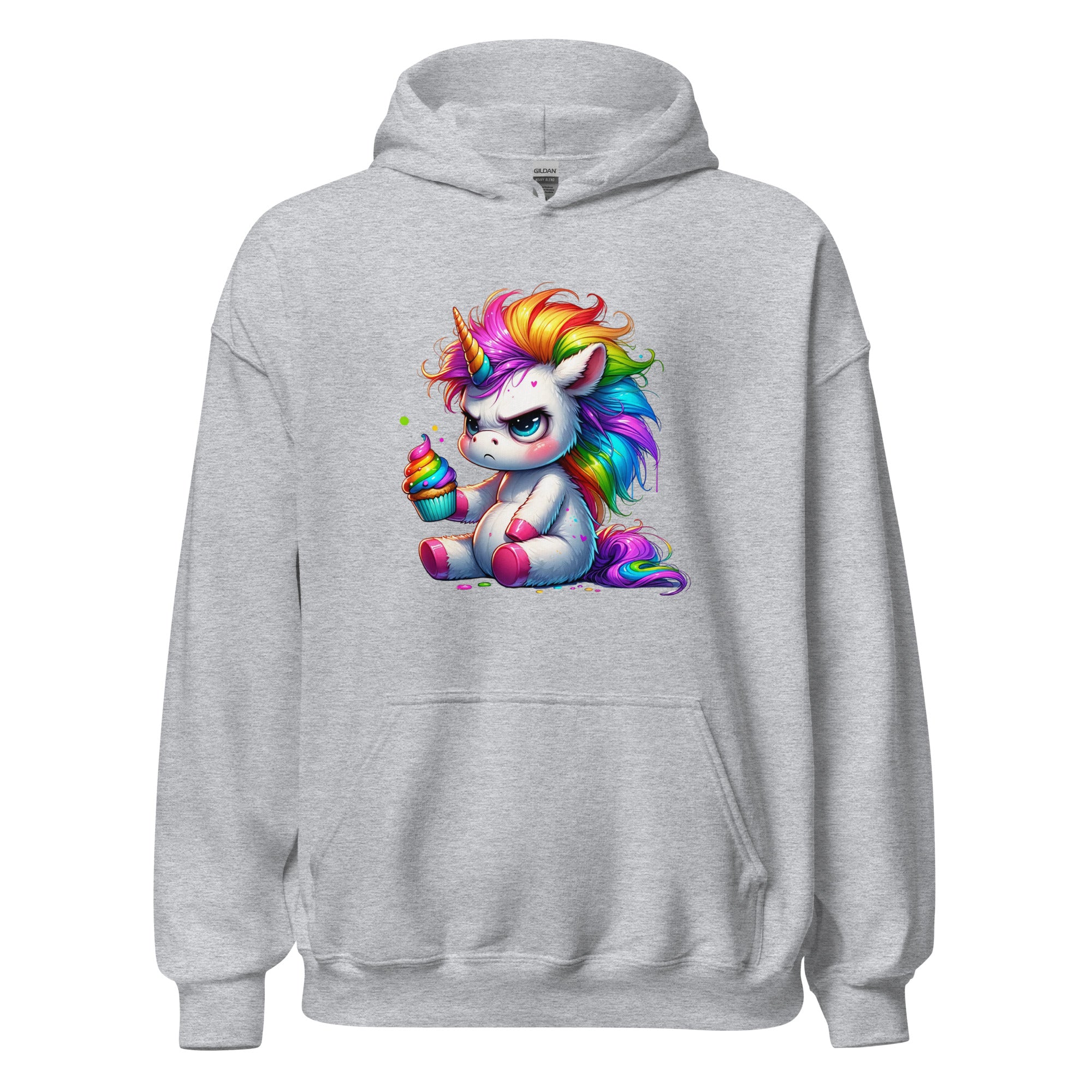 Angry Unicorn Unisex Hoodie