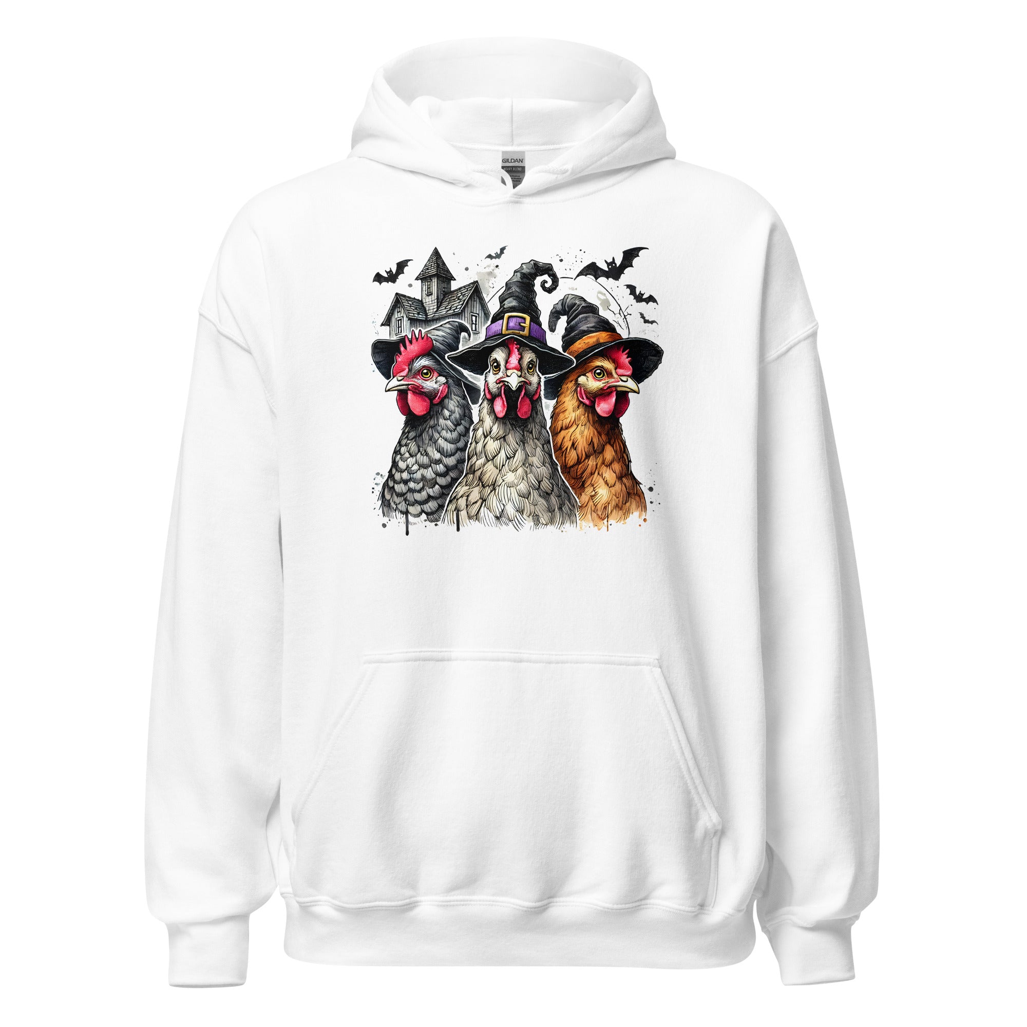 Halloween Hens Unisex Hoodie