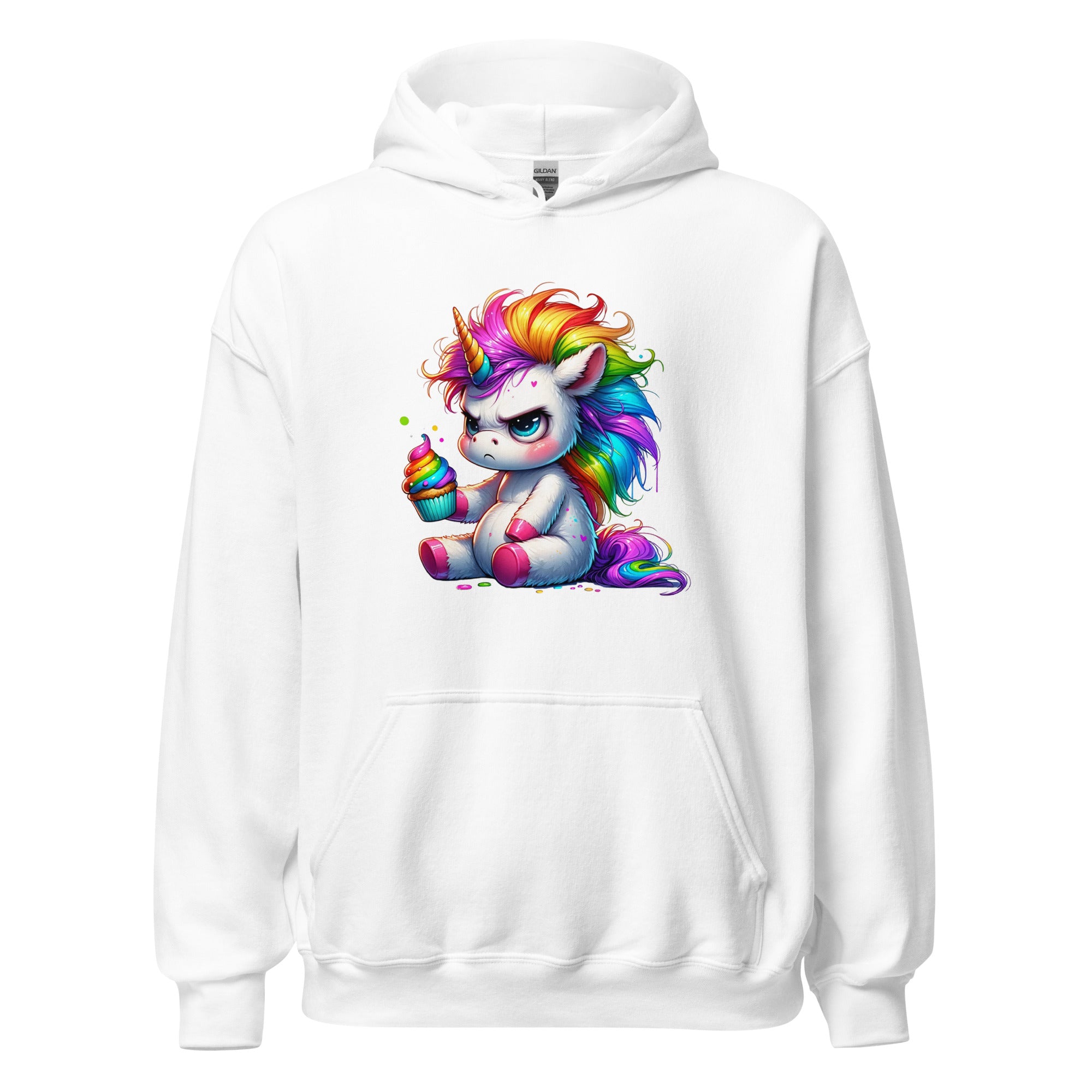 Angry Unicorn Unisex Hoodie